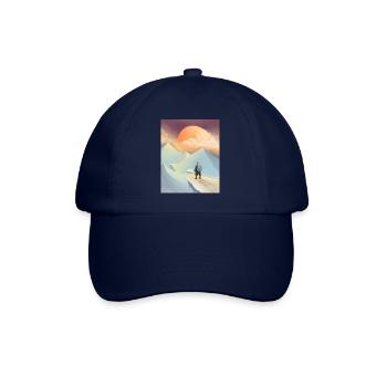 Thor se rend à Jotunheim - Casquette classique - bleu/bleu - Devant