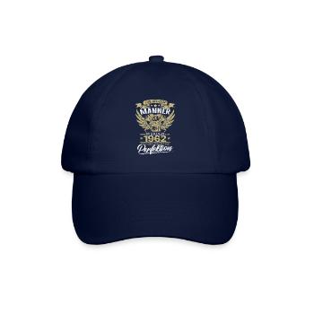 die besten Mechaniker wurden 1962 geboren - Baseballkappe - Blau/Blau - Vorne