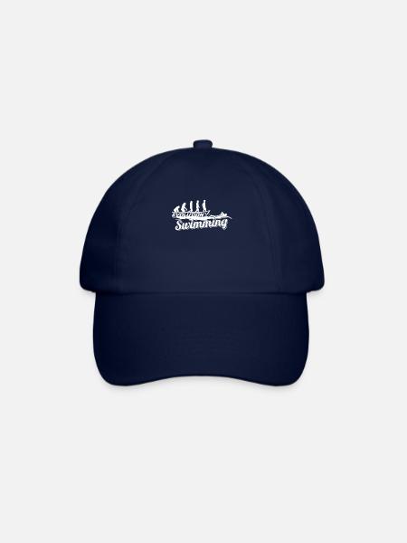 Évolution du nageur - Casquette classique - bleu/bleu