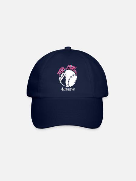 Baseball Mom - Baseballkappe - Blau/Blau