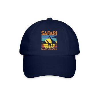 Safari Vacances en famille - Casquette classique - bleu/bleu - Devant