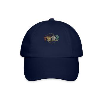 Einzigartig seit 1992 Retro Sprüche 30. Geburtstag - Baseballkappe - Blau/Blau - Vorne