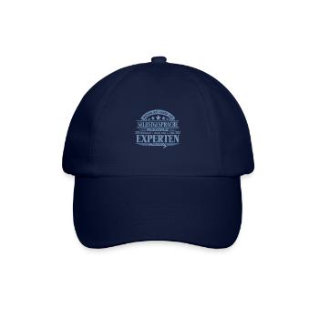 Natürlich führe ich Selbstgespräche - - Baseballkappe - Blau/Blau - Vorne