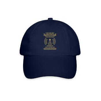 Amateurfunker ein Tag ohne funken wird mich nicht - Baseballkappe - Blau/Blau - Vorne