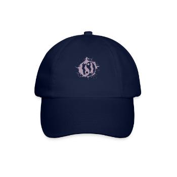 Golf Golfer Golfing Yin Yan Japanese Symbol - Baseball Cap - blue/blue - Front