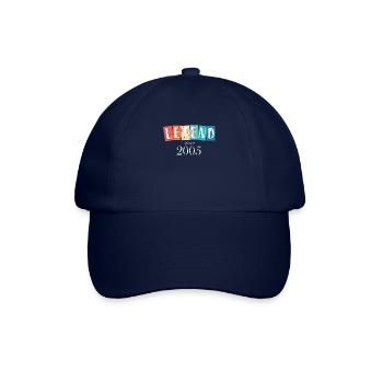 Legende seit 2005 - Baseballkappe - Blau/Blau - Vorne