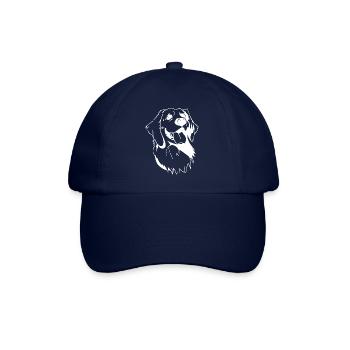 Hund Dog - Baseballkappe - Blau/Blau - Vorne