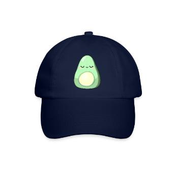 Chillende Avocado - Baseballkappe - Blau/Blau - Vorne