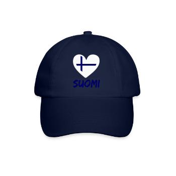 Finland Suomi - Baseball Cap - blue/blue - Front