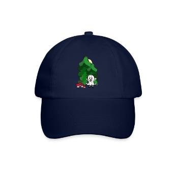 Forest, Ghost, Ghost, October, Mushrooms, Firs, Nature - Baseball Cap - blue/blue - Front