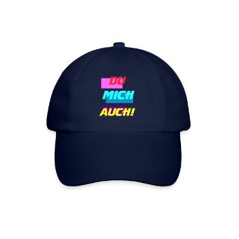 DU MICH AUCH - Baseballkappe - Blau/Blau - Vorne
