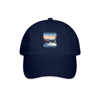 Telluride, Colorado, USA - Ski- und - Baseballkappe - Blau/Blau - Vorne