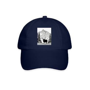 Simple Natur - Baseballkappe - Blau/Blau - Vorne