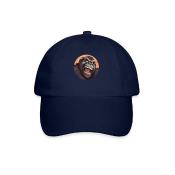 Conception de motifs de singe rugissant de gorille cool - Casquette classique - bleu/bleu - Devant