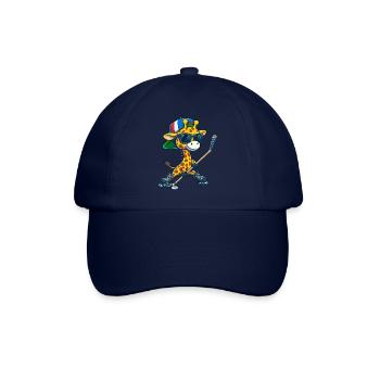 Bâton de hockey sur glace lunatique Double bâtongirafe - Casquette classique - bleu/bleu - Devant