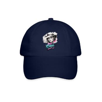 Cowboy , Pferdemädchen mit Cowboyhut - Baseballkappe - Blau/Blau - Vorne