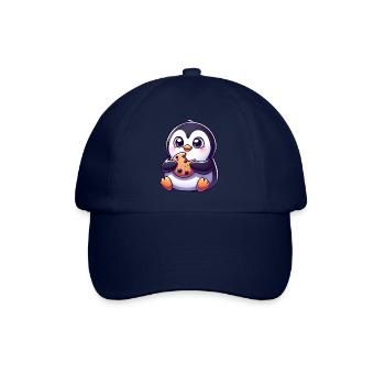 Penguin Cookie Biscuit Dessert sucré - Casquette classique - bleu/bleu - Devant