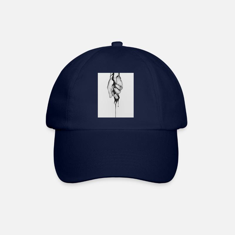La main de la vie - Casquette classique - bleu/bleu