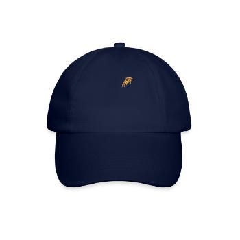 Pizza Cartoon Schmelzender Käse Lustiges Pocket - Baseballkappe - Blau/Blau - Vorne