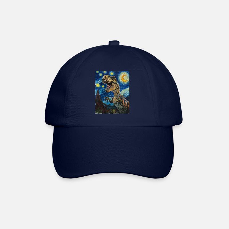 T-Rex Dino - Casquette classique - bleu/bleu