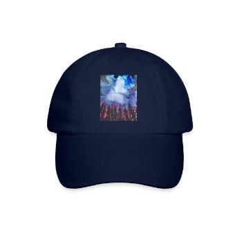 Forêt la nuit - Casquette classique - bleu/bleu - Devant