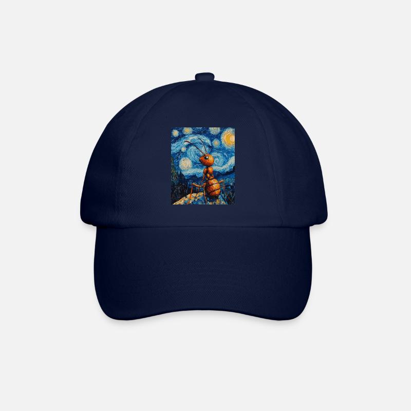 Ameise - Baseballkappe - Blau/Blau