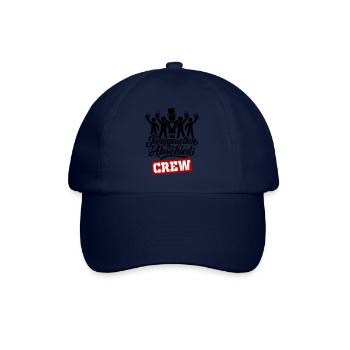 Junggesellen Abschied Crew Jga Lustig - Baseballkappe - Blau/Blau - Vorne