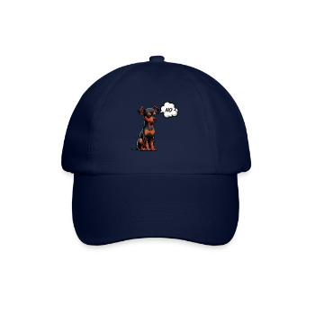 No Miniature Pinscher Pinscher Pinscher Owner - Baseball Cap - blue/blue - Front