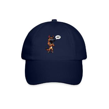 No Malinois Belgian Shepherd Malinois Owner - Baseball Cap - blue/blue - Front