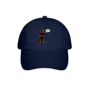 No Deutsch Drahthaar Deutsch-Drahthaar Besitzer - Baseballkappe - Blau/Blau - Vorne
