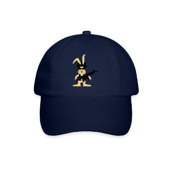 GI bunny punk (B, 3c) - Baseballkappe - Blau/Blau - Vorne