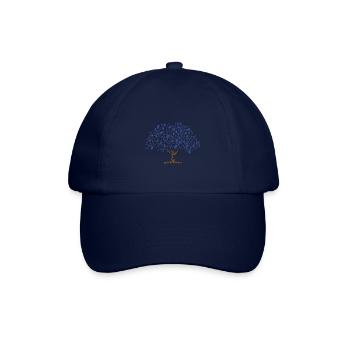 Binary Tree Admin Hacker Coder Programmierer - Baseballkappe - Blau/Blau - Vorne