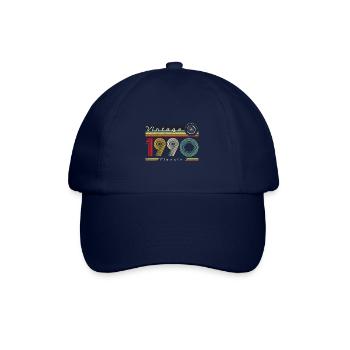 1990's Vintage Birthday Retro Vintage Gift - Baseball Cap - blue/blue - Front
