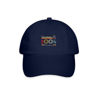 2004 Anniversaire Né En 2004 Rétro Millésime - Casquette classique - bleu/bleu - Devant