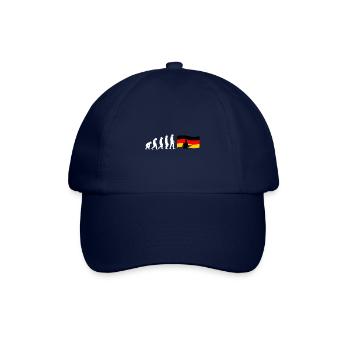 Evolution Deutschlehrer - Baseballkappe - Blau/Blau - Vorne