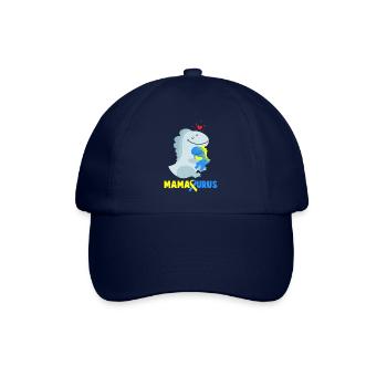 Syndrome de Down Mamasaurus Dino cadeau - Casquette classique - bleu/bleu - Devant