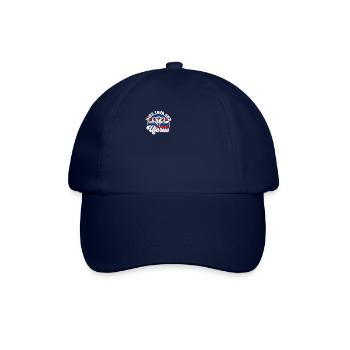 Mind your own uterus - Baseballkappe - Blau/Blau - Vorne