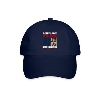 American Flag Radiologic Technologist - Baseballkappe - Blau/Blau - Vorne