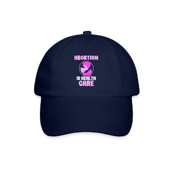 Abortion is health care - Baseballkappe - Blau/Blau - Vorne