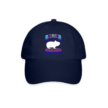 Rentner Rente Rentenbeginn Hamster - Baseballkappe - Blau/Blau - Vorne