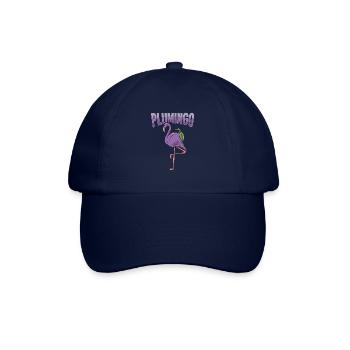 Tiernahrung Pflaumenfruit "plumingo" Flamingo - Baseballkappe - Blau/Blau - Vorne