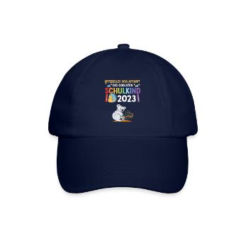 Koala Schulanfang Schulkind 2023 - Baseballkappe - Blau/Blau - Vorne