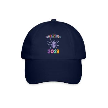Spinne Kita Kindergarten 2023 - Baseballkappe - Blau/Blau - Vorne