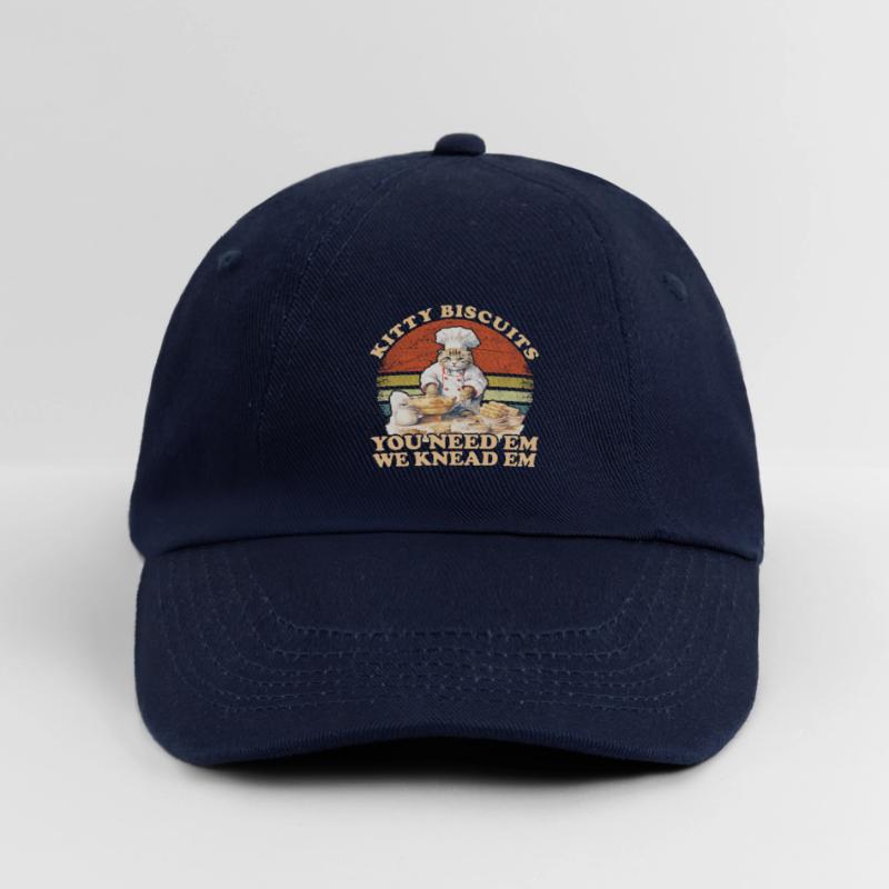 Kitty Biscuits Cat Cat Biscuits Baker Baker Baseball Cap
