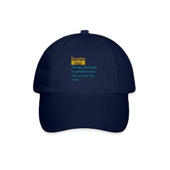 Human Resources Hr Manager Job Beruf - Baseballkappe - Blau/Blau - Vorne