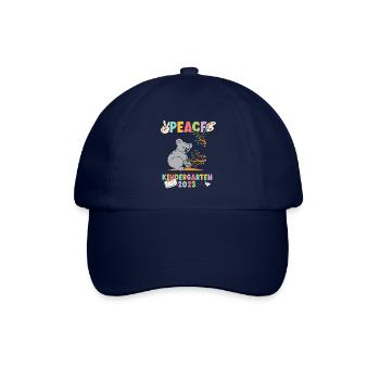 Koala Peace Kindergarten 2023 - Baseballkappe - Blau/Blau - Vorne