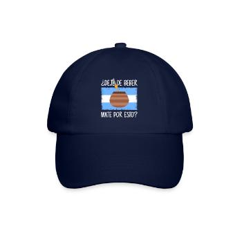 Drapeau de l’Argentine Thé yerba maté argentin - Casquette classique - bleu/bleu - Devant