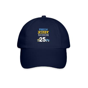 Geschenk 25 Jahre Geburtstag Spielzeug Auto - Baseballkappe - Blau/Blau - Vorne