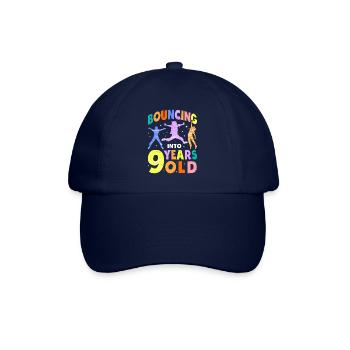 Trampoline Lover 8e anniversaire Party Jumping - Casquette classique - bleu/bleu - Devant