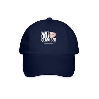 Mussels Seafood - Baseball Cap - blue/blue - Front